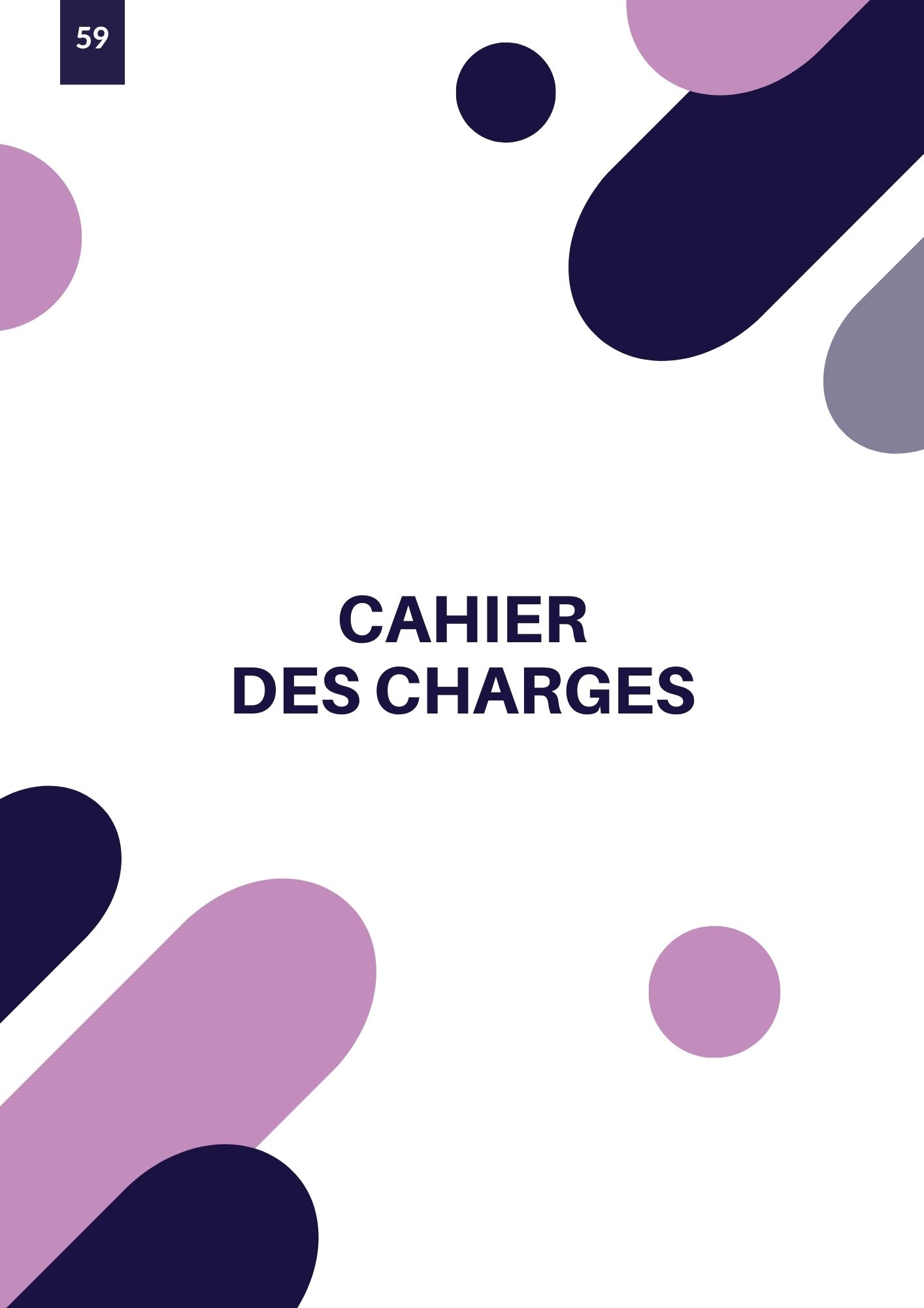 61 cahier des charges